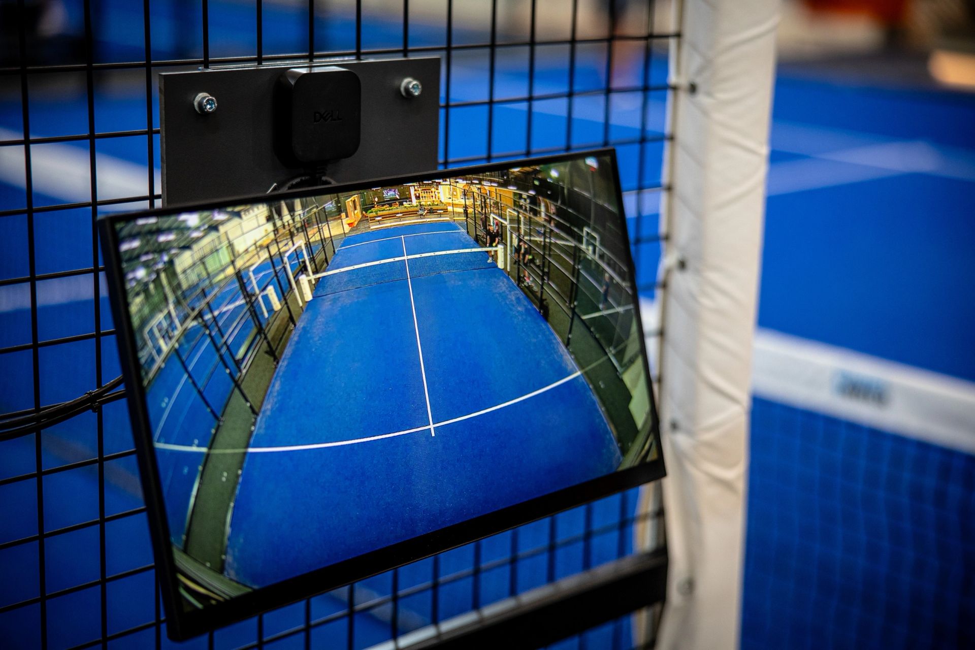 Courtside instant replay screen